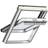 Velux CK02 GGU 006830 PVC-U Vridfönster 3-glasfönster 55x78cm