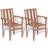 vidaXL 43041 2-pack Garden Dining Chair