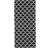 Horredsmattan Wave Svart 70x200cm