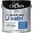 Crown Quick Dry Satin Metal Paint, Wood Paint Brilliant White 0.75L