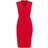 Phase Eight Clarissa Drape Detail Dress - Raspberry