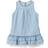 Name It Baby Floral Printed Denim Dress - Blue/Light Blue Denim (13164540)