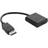 AV Link HDMI-DisplayPort M-F 0.2m