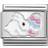 Nomination Composable Classic Link Easter Rabbit Charm - Silver/Multicolour