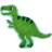 Sass & Belle Roarsome Dinosaur T-Rex Rug 23.6x29.1"