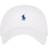 Polo Ralph Lauren Cotton Chino Baseball Cap - White/Marlin Blue