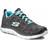 Skechers Flex Appeal 2.0 W - Black/Light Blue