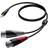 Procab CLA712 2XLR-3.5mm 3m