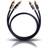 Oehlbach Black connection master 2RCA-2RCA 1m