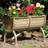 Rowlinson Marberry Barrel Flower Box 61x107x71.5cm