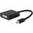 Equip DVI-DisplayPort Mini M-F 0.2m