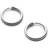 Jukserei Creol Earrings - Silver