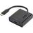 Renkforce USB C-HDMI M-F 0.2m