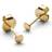 Jukserei Punkt Ear Earrings - Gold