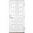 Leksandsdörren Tradition Granberg Ytterdörr Klarglas S 6020-B H (100x200cm)