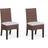 Beliani Andes Kitchen Chair 96cm 2pcs