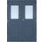 Scandidoor Standard Årjäng Ytterdörr Klarglas S 6020-R90B H (150x200cm)
