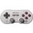 8Bitdo SN30 Pro Bluetooth Controller - G Classic Edition - Grey