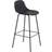 Muuto Fiber Tube Base with Backrest Bar Stool 97.5cm