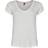 CULTURE Poppy V-Neck T-shirt - Spring Gardenia