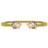 Caroline Svedbom Mini Drop Bracelet - Gold/Silk
