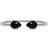 Caroline Svedbom Mini Drop Bracelet - Gold/Black