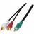 Exertis Connect Gold 2RCA-3.5mm 3m