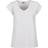 Urban Classics Round V-Neck Extended Shoulder T-shirt - White