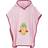 Playshoes Girl's Terry Bathing Poncho Owl - Pink (340059)