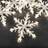 Konstsmide Snowflakes Clear Ljusslinga 60 Lampor