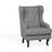 Beliani Alta Polyester Armchair 100cm