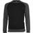 Urban Classics 2-Tone Raglan Crewneck - Black/Charcoal