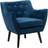 Beliani Drammen Velvet Armchair 84cm