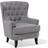 Beliani Viborg II Polyester Armchair 93cm