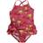 Småfolk Swimsuit with Ruffles & Mermaid - Rapture Rose (91-9912)