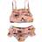 Småfolk Swimwear Bikini Surf Penguin - Silver Pink (82-9920)