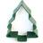 Eddingtons Green Christmas Tree Cookie Cutter 9 cm