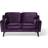 Beliani Lokka Velvet Soffa 150cm 2-sits