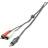 SpeaKa Professional 2RCA-3.5mm 2m