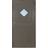 Scandidoor Exklusiv Fortuna Ytterdörr Klarglas S 6502-Y H (100x210cm)