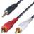 Connekt Gear 2RCA-3.5mm 15m