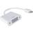 Connekt Gear Displayport Mini-VGA M-F 0.2m