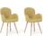 Beliani Brookville 2-pack Köksstol 82cm 2st