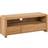 Julian Bowen Curve Oak TV Bench 115x45cm