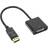 Akyga DVI-I - DisplayPort M-F Adapter 0.2m