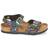 Birkenstock Kid's Rio - Multicolore Oriental Mosaic Black