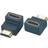 M-CAB HDMI-HDMI 2.0 M-F Angled Adapter