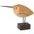 Warm Nordic Awake Snipe Beak Bird Brown Figurine 13cm