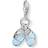 Thomas Sabo Baby Shoes Charm - Silver/Blue