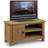Julian Bowen Astoria Waxed Oak TV Bench 90x50cm